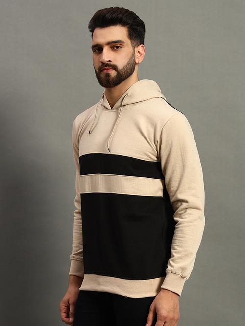 men long sleeve color block sweatshirt - 21672166 - Very Small Image - 1