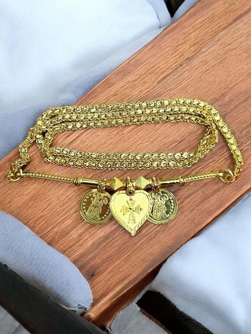 elegant gold toned pendant set for mangalsutra customization - 21672671 - Very Small Image - 1