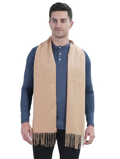 men elegant solid winter shawl - 21672732 - Very Small Image - 1