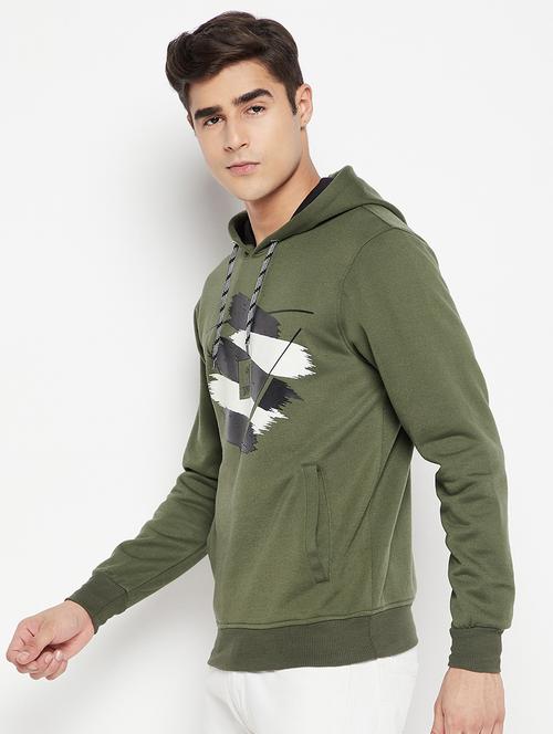 men front print long sleeve sweatshirt - 21674722 - Very Small Image - 1