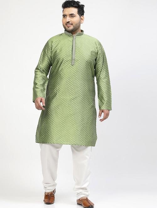 men self design kurta pyjama ethnic wear set - 21675557 - Very Small Image - 1