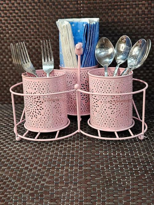 cutlery holder spoon and tissue holder - 21676491 - Very Small Image - 1