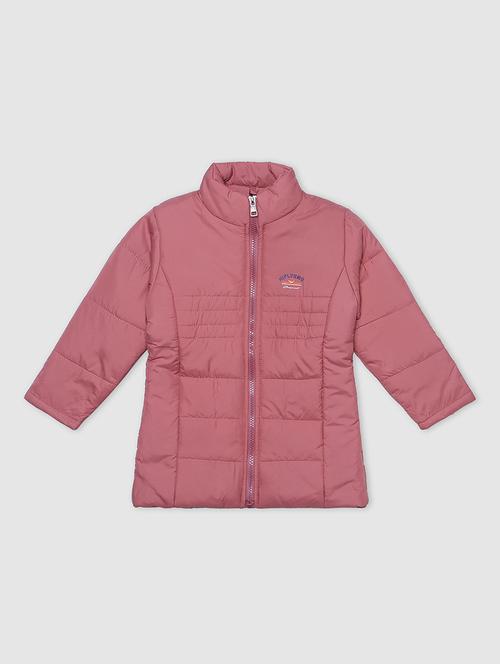 kids long sleeves solid quilted jackets - 21678461 - Very Small Image - 1