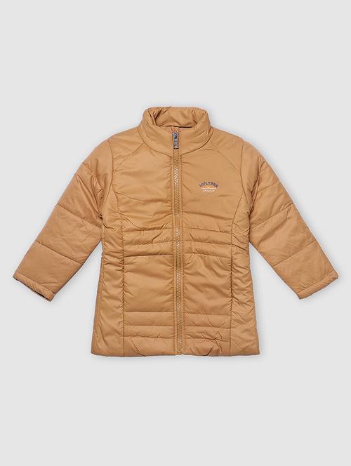 kids long sleeves solid quilted jackets - 21678463 - Very Small Image - 1