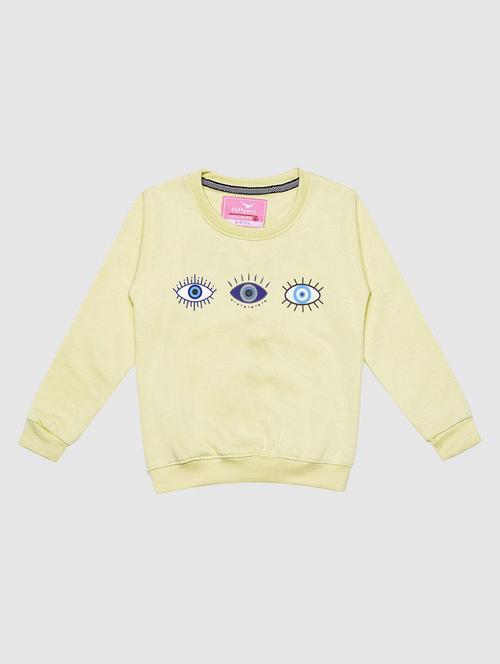 kids long sleeves front print sweatshirt - 21679133 - Very Small Image - 1