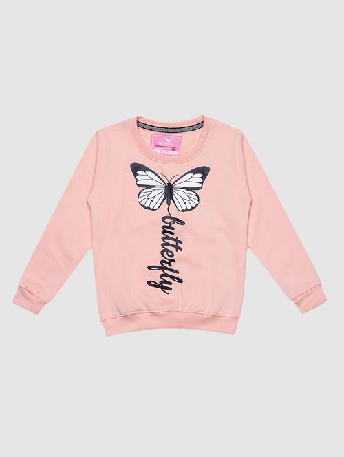 kids long sleeves front print sweatshirt - 21679140 - Very Small Image - 1