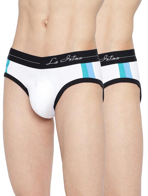 men solid hipster briefs combo - 21679694 - Very Small Image - 1