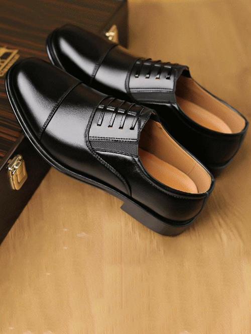men black lace up oxfords - 21680240 - Very Small Image - 1