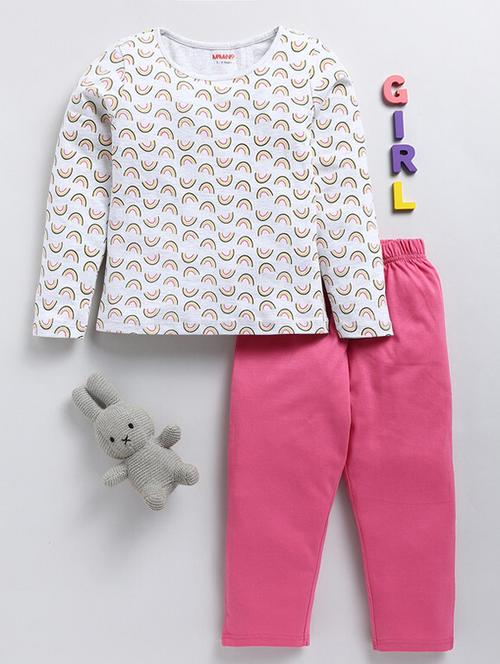 kids printed full length set - 21680712 - Very Small Image - 1
