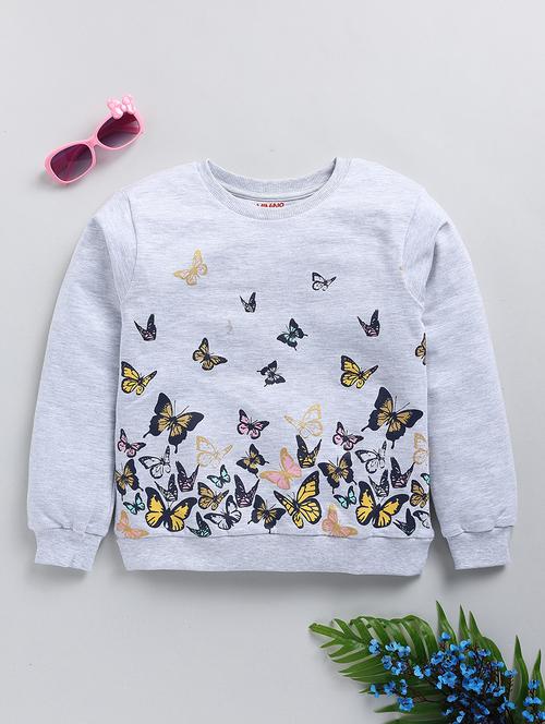 kids front print long sleeves sweatshirt - 21680819 - Very Small Image - 1