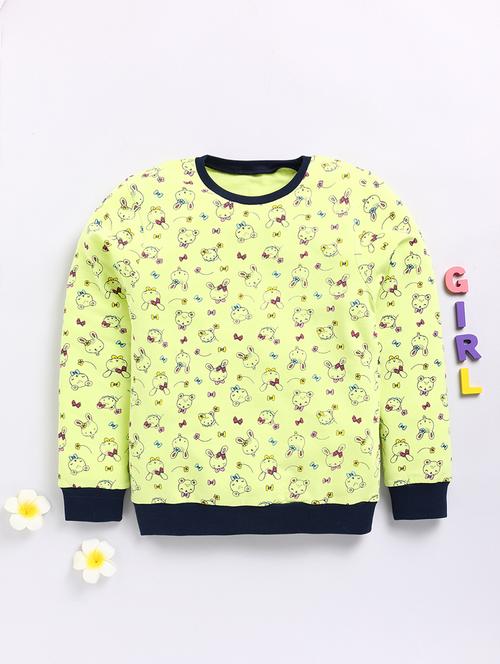 kids printed long sleeves sweatshirt - 21680828 - Very Small Image - 1