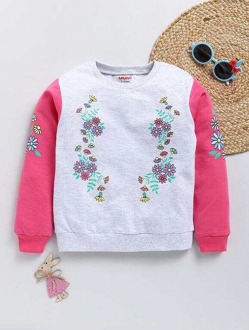 kids printed long sleeves sweatshirt - 21680829 - Very Small Image - 1