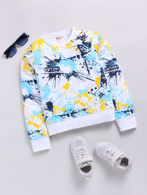 kids printed long sleeves sweatshirt - 21680833 - Very Small Image - 1
