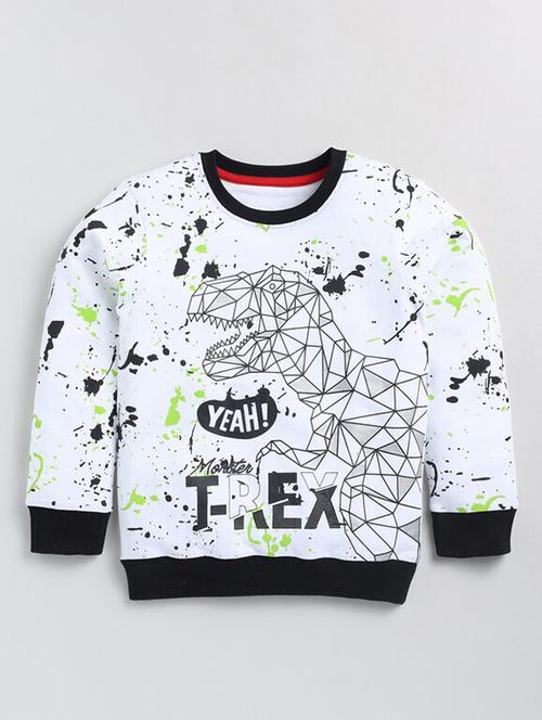 kids printed long sleeves sweatshirt - 21680854 - Very Small Image - 1