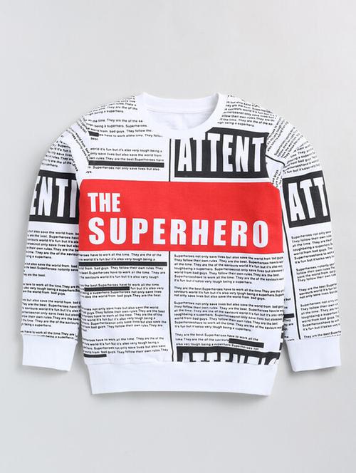 kids printed long sleeves sweatshirt - 21680864 - Very Small Image - 1