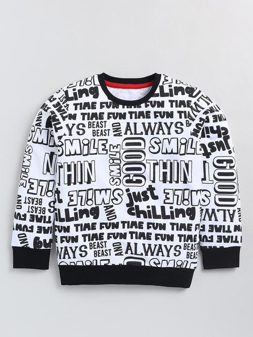 kids printed long sleeves sweatshirt - 21680865 - Very Small Image - 1