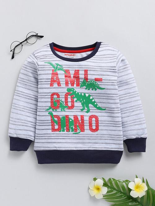 kids printed long sleeves sweatshirt - 21680885 - Very Small Image - 1