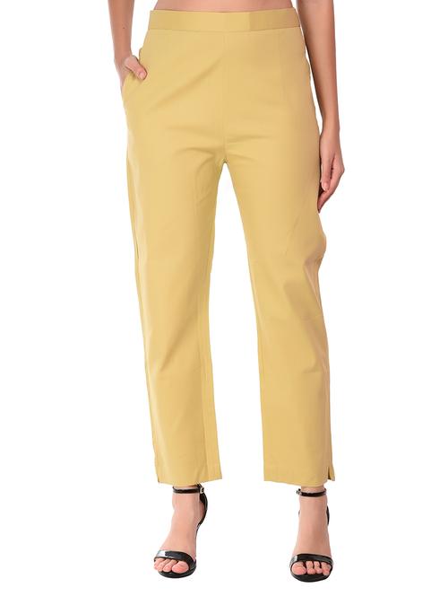 women high rise solid peg trouser - 21681560 - Very Small Image - 1