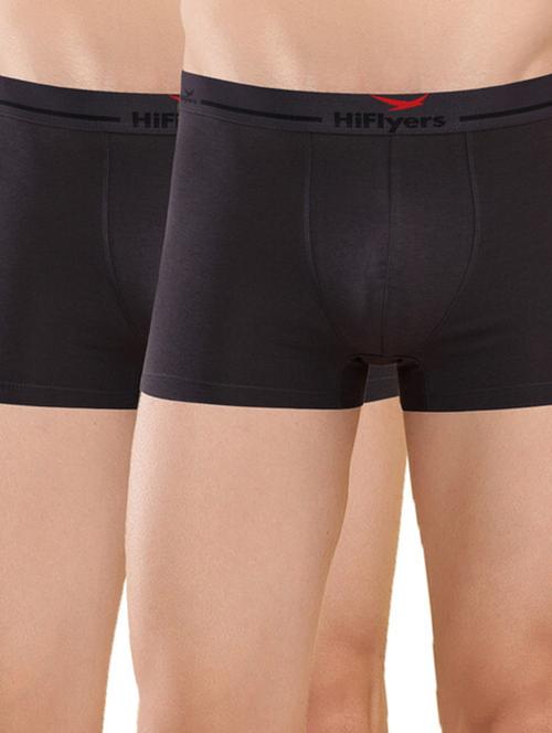 men solid low rise trunks combo - 21681715 - Very Small Image - 1