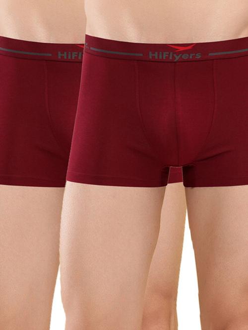men solid low rise trunks combo - 21681719 - Very Small Image - 1