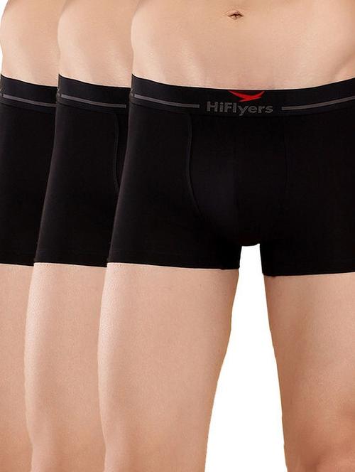 men solid low rise trunks combo - 21681728 - Very Small Image - 1