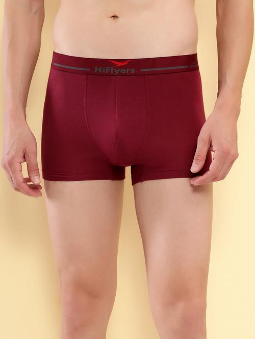 men solid low rise trunks combo - 21681789 - Very Small Image - 1