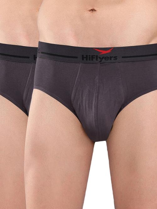 men solid low rise hipster brief combo - 21681820 - Very Small Image - 1