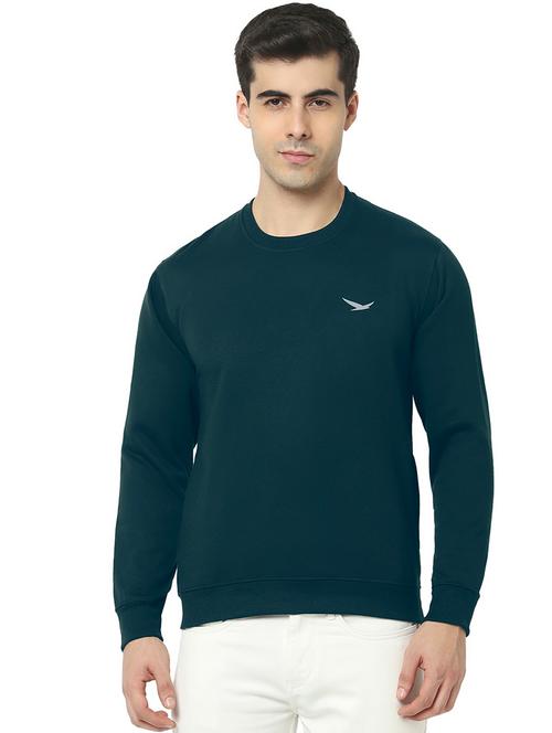 men long sleeves plain sweatshirt - 21681936 - Very Small Image - 1