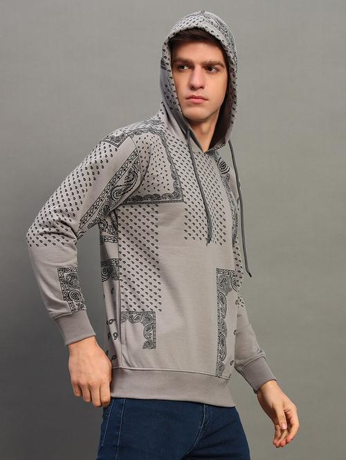 men all over print long sleeve sweatshirt - 21683199 - Very Small Image - 1