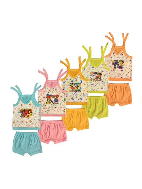 printed clothing combo set for kids - 21683418 - Very Small Image - 1
