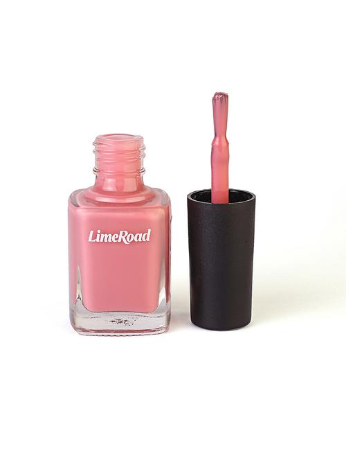 limeroad hd shine quick drying long stay pink nail paint - 21687391 - Very Small Image - 1