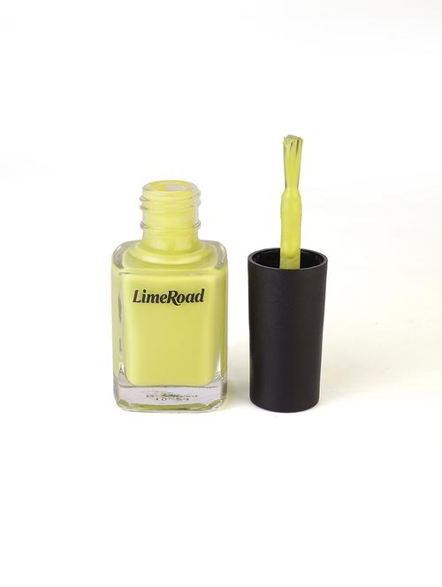limeroad hd shine quick drying long stay lime nail paint - 21687400 - Very Small Image - 1
