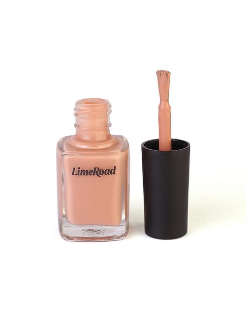 limeroad hd shine quick drying long stay nude nail paint - 21687421 - Very Small Image - 1