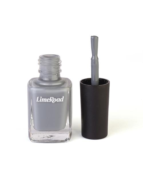 limeroad hd shine quick drying long stay grey nail paint - 21687428 - Very Small Image - 1