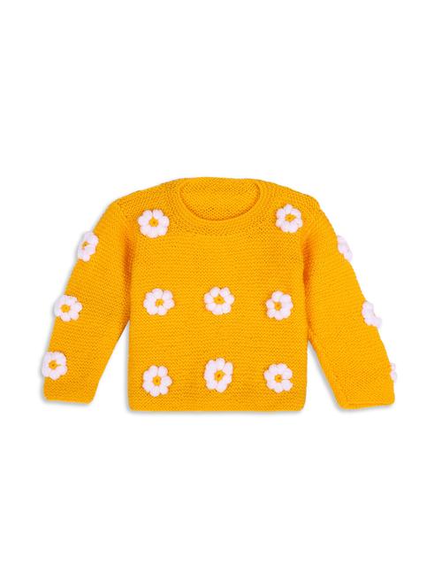 girls self design long sleeve sweater - 21688574 - Very Small Image - 1