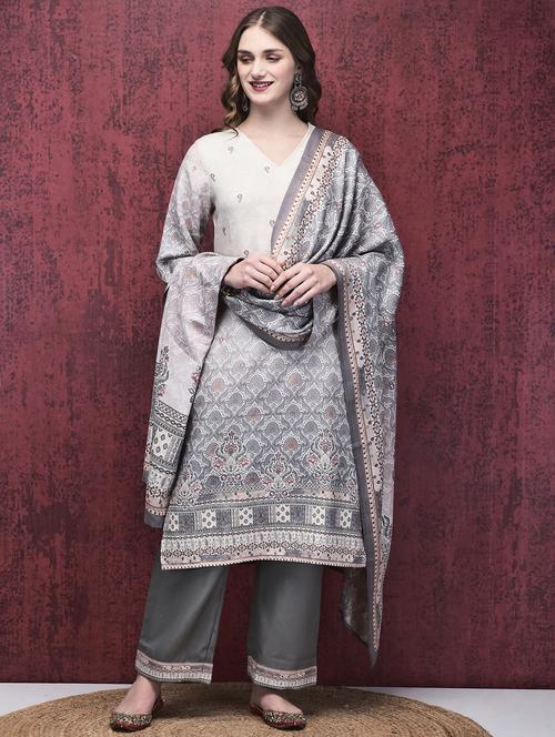 women long sleeve winter wear suit set - 21689722 - Very Small Image - 1