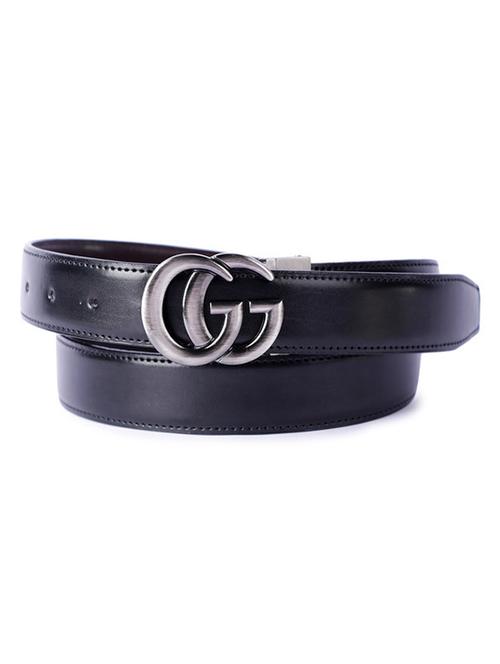 double sided reversible leather belt - 21690730 - Very Small Image - 1