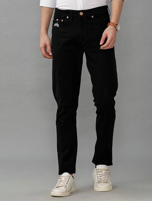 men mid rise plain slim fit jeans - 21690930 - Very Small Image - 1
