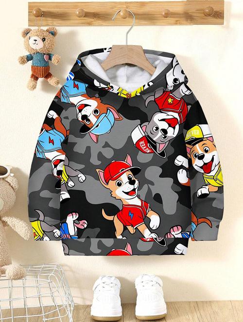 kids long sleeves printed sweatshirt - 21691289 - Very Small Image - 1