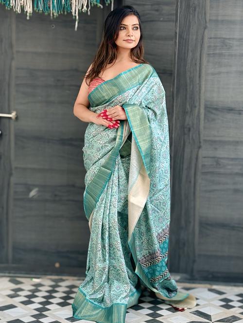 women self design assam silk saree with blouse - 21691513 - Very Small Image - 1
