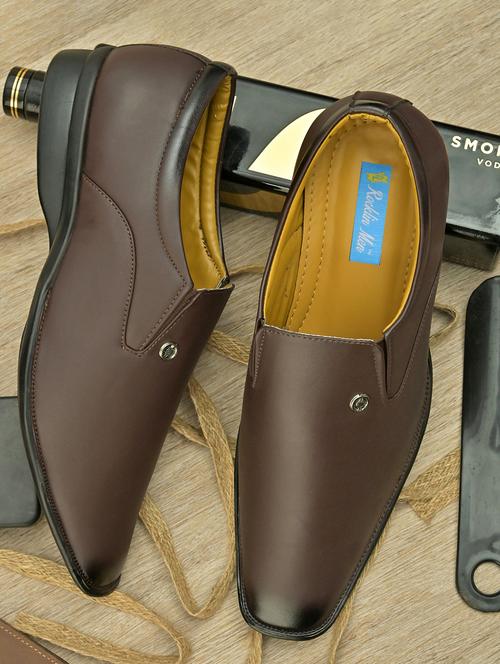 men formal slip on shoes - 21692172 - Very Small Image - 1