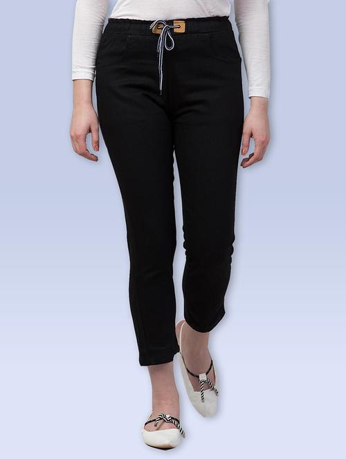 women solid mid rise slim fit jean - 21692979 - Very Small Image - 1