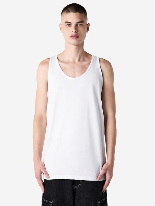 men solid sleeveless vest - 21695036 - Very Small Image - 1