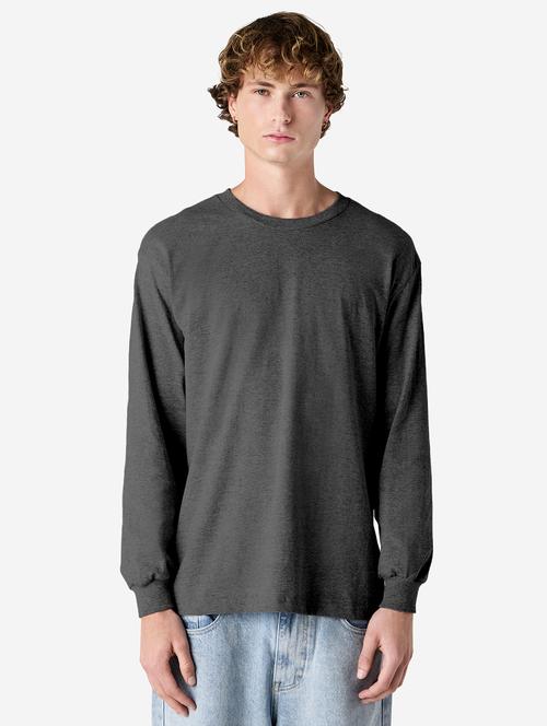 men solid long sleeve t-shirt - 21695097 - Very Small Image - 1