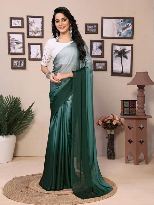 women ready to wear casual wear saree with blouse - 21698546 - Very Small Image - 1