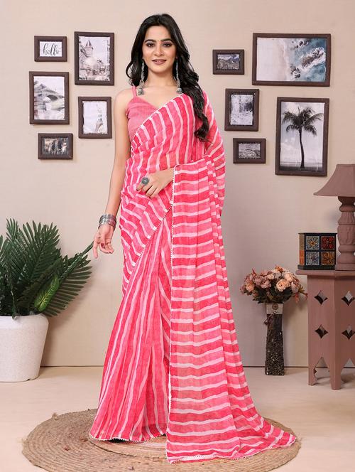 women ready to wear casual wear saree with blouse - 21698557 - Very Small Image - 1