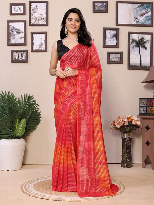 women ready to wear casual wear saree with blouse - 21698619 - Very Small Image - 1