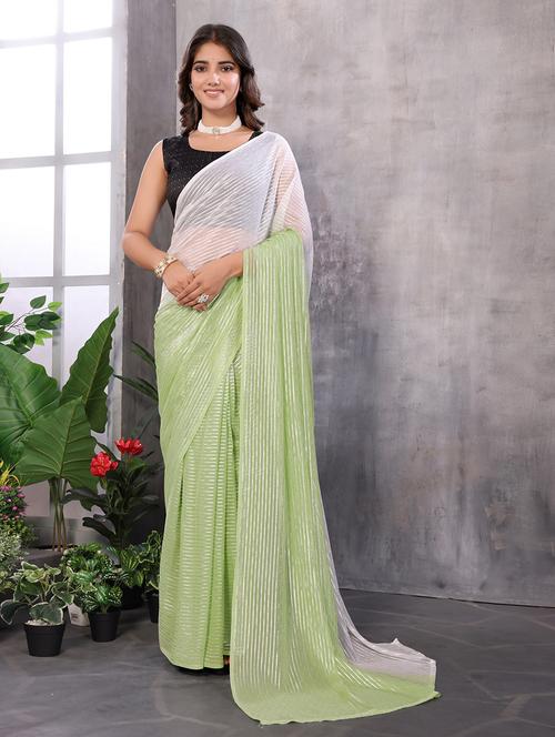 women ready to wear casual wear saree with blouse - 21698635 - Very Small Image - 1