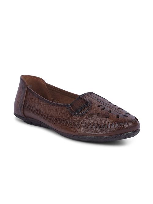 tan leather ballerina - 21699839 - Very Small Image - 1