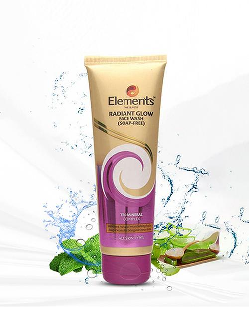 elements radiant glow face wash - 21701439 - Very Small Image - 1